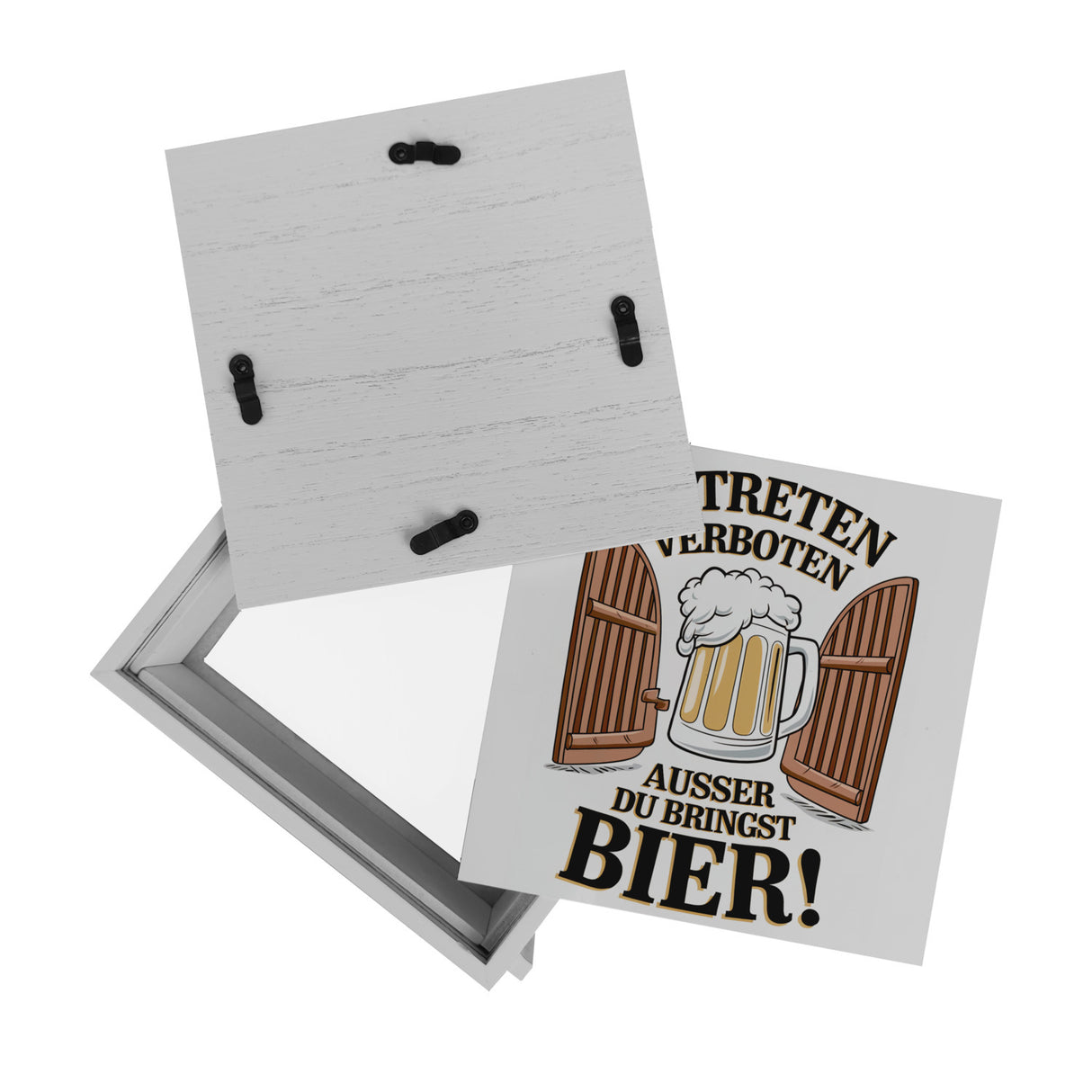 Betreten verboten – außer du bringst Bier! Spardose