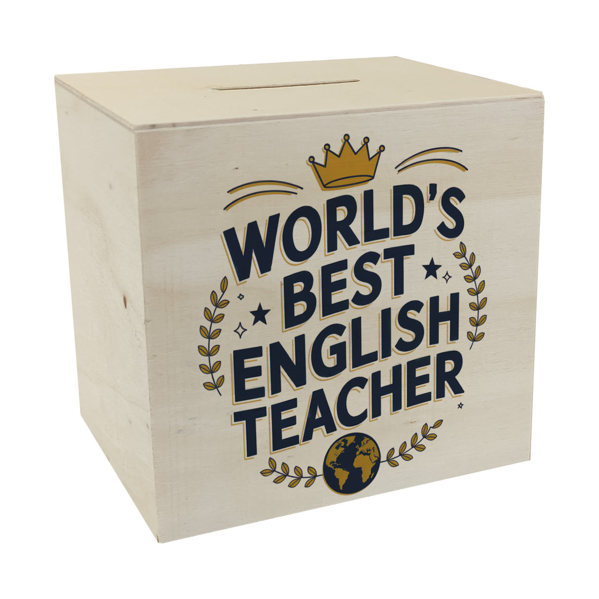 World´s best english teacher Spardose für Englischlehrer mit Spruch