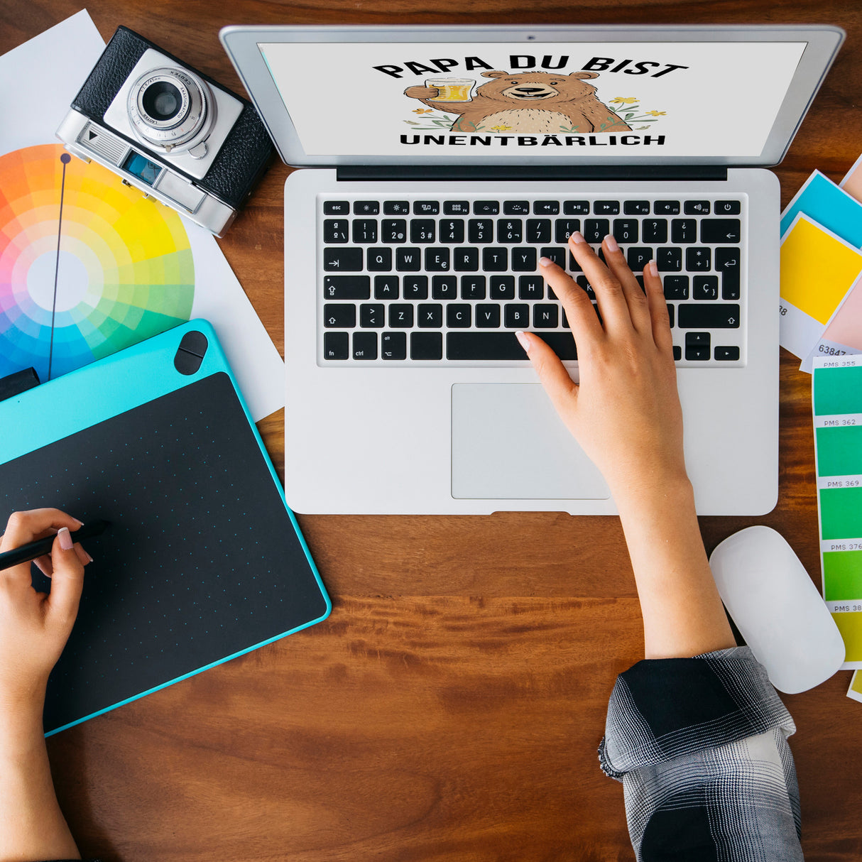 Bär mit Bier PAPA du bist UNENTBÄRLICH Spardose Vatertagsgeschenk