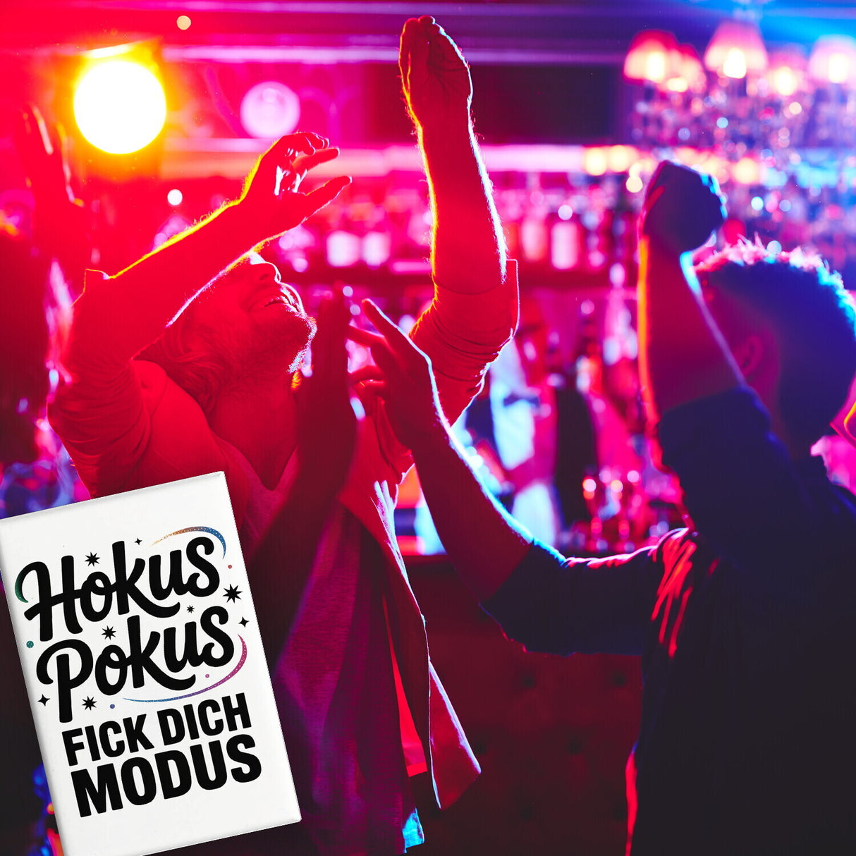 Hokus Pokus Souvenir Magnet mit frechem Spruch