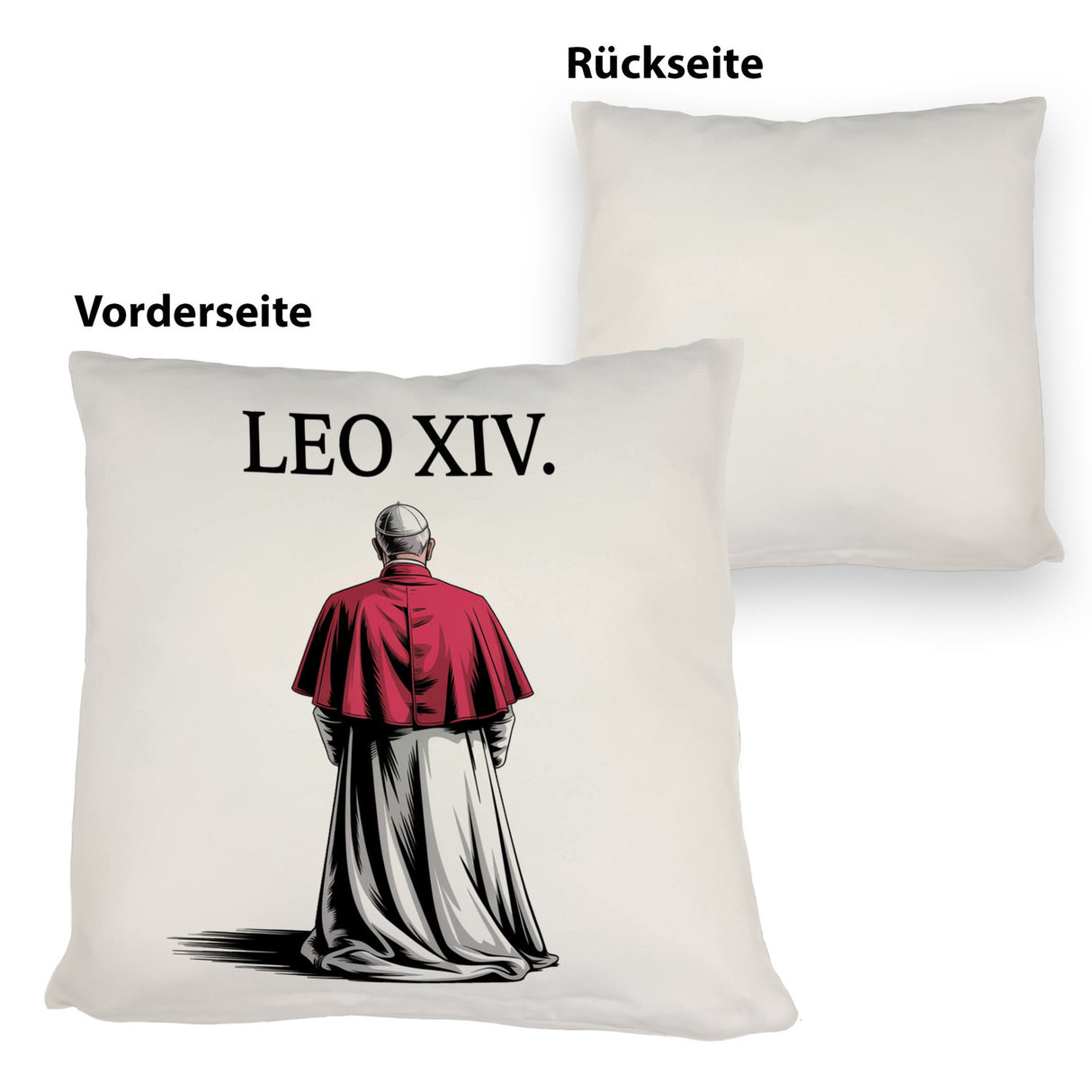 Papst Leo XIV. Kissen