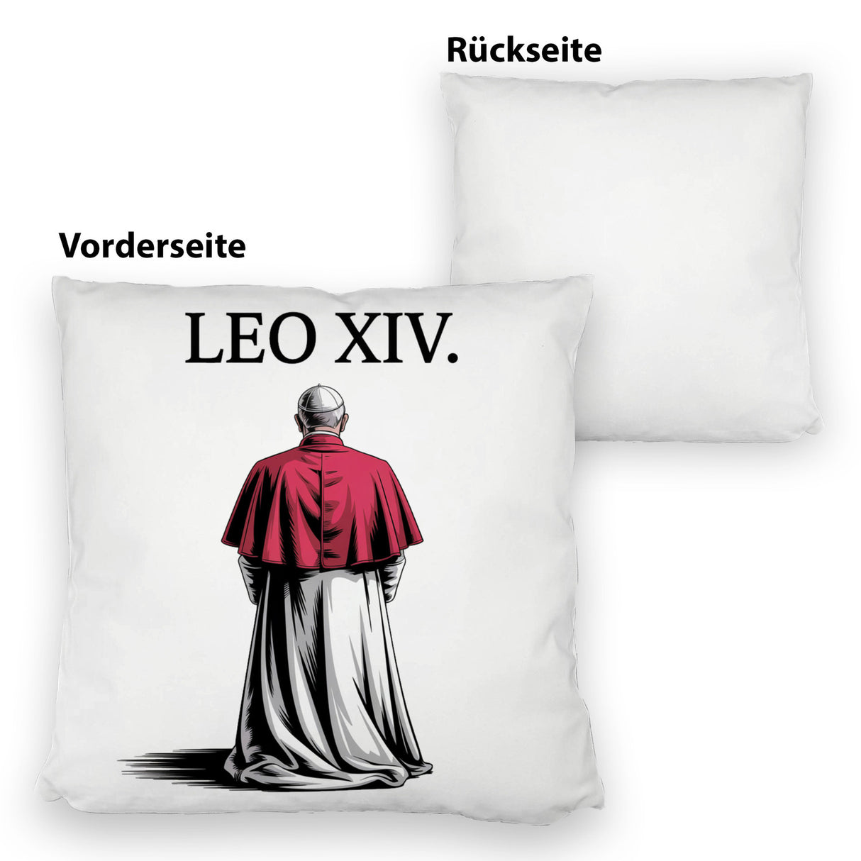 Papst Leo XIV. Kissen