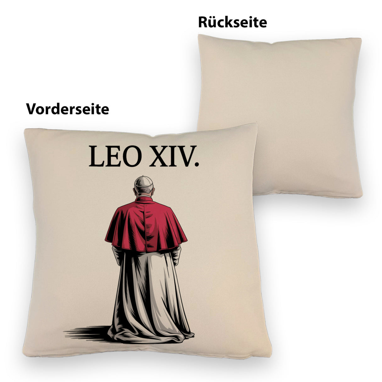 Papst Leo XIV. Kissen