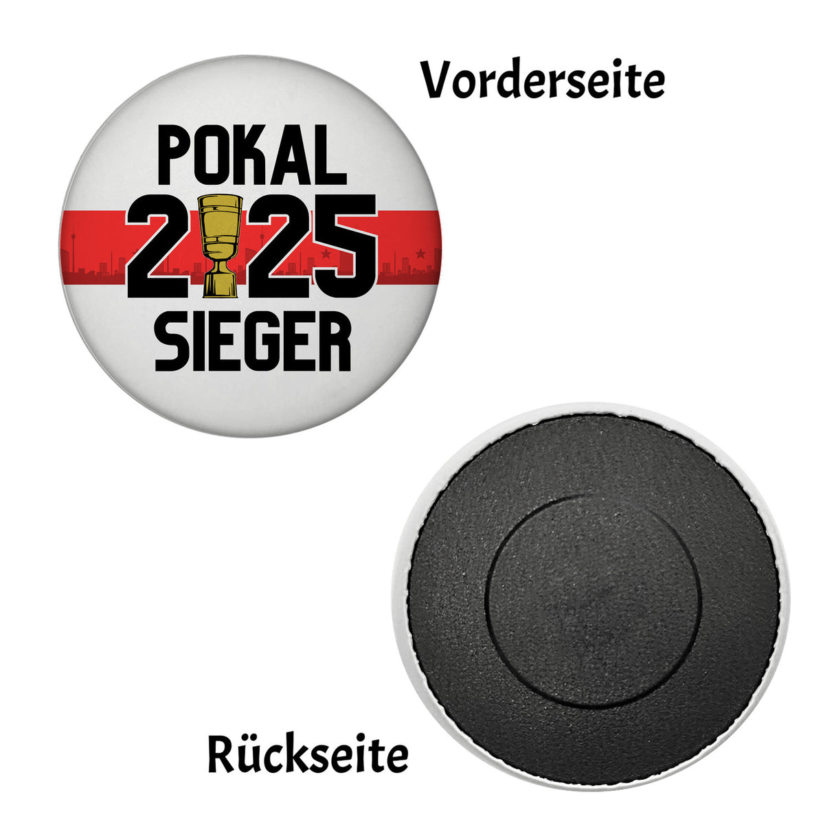 Stuttgart Pokalsieger 2025 Magnet