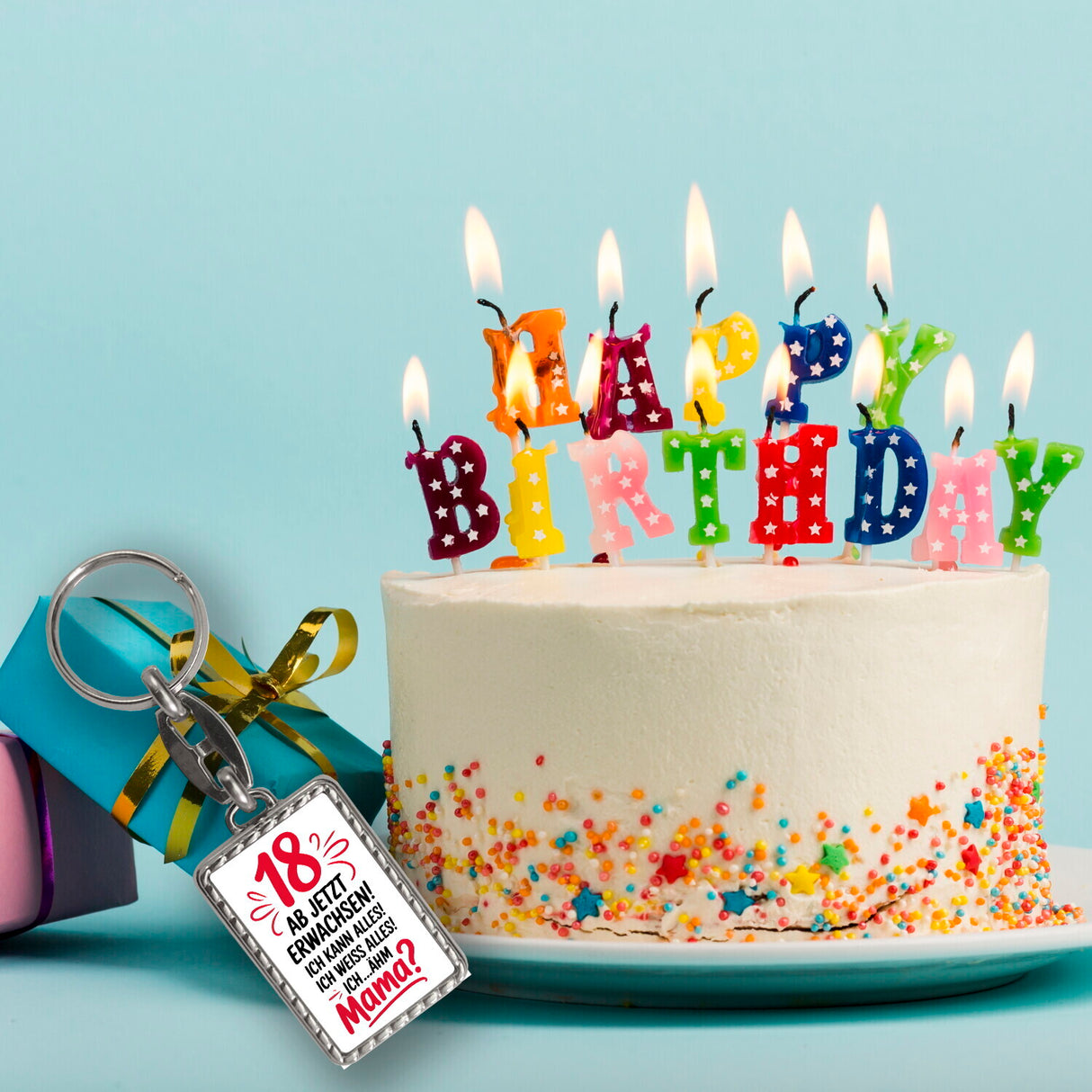 18 ab jetzt Erwachsen - Mama? Schlüsselanhänger