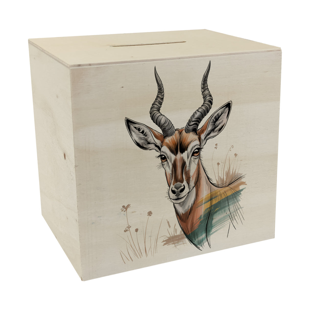 Anmutige Antilope Spardose für Wildnis-Fans