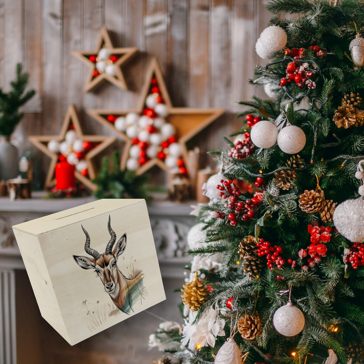 Anmutige Antilope Spardose für Wildnis-Fans