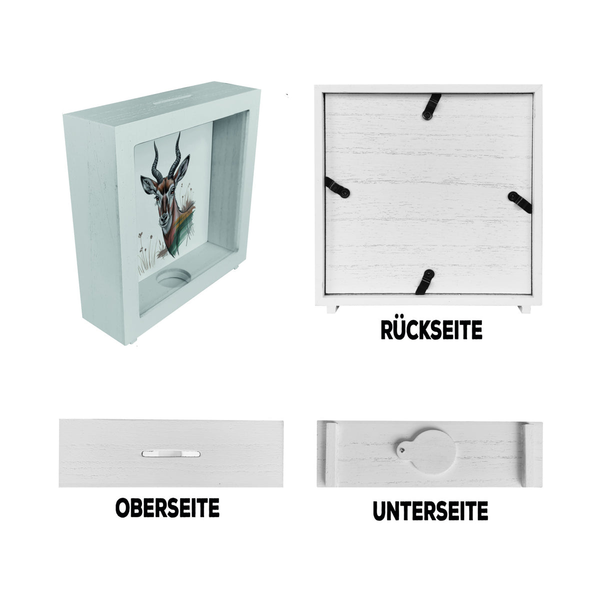 Anmutige Antilope Spardose für Wildnis-Fans