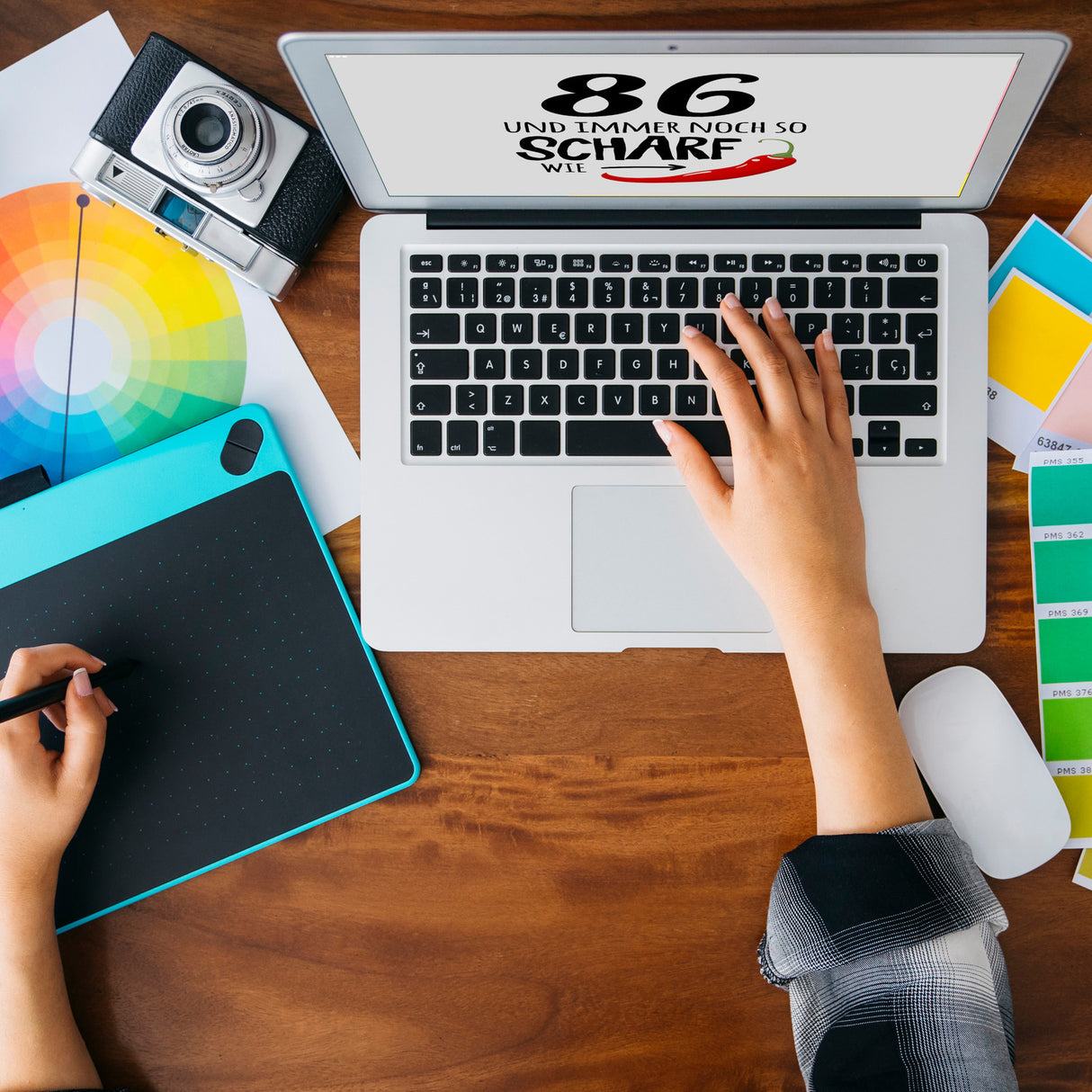 86 und immer noch so scharf wie Chili