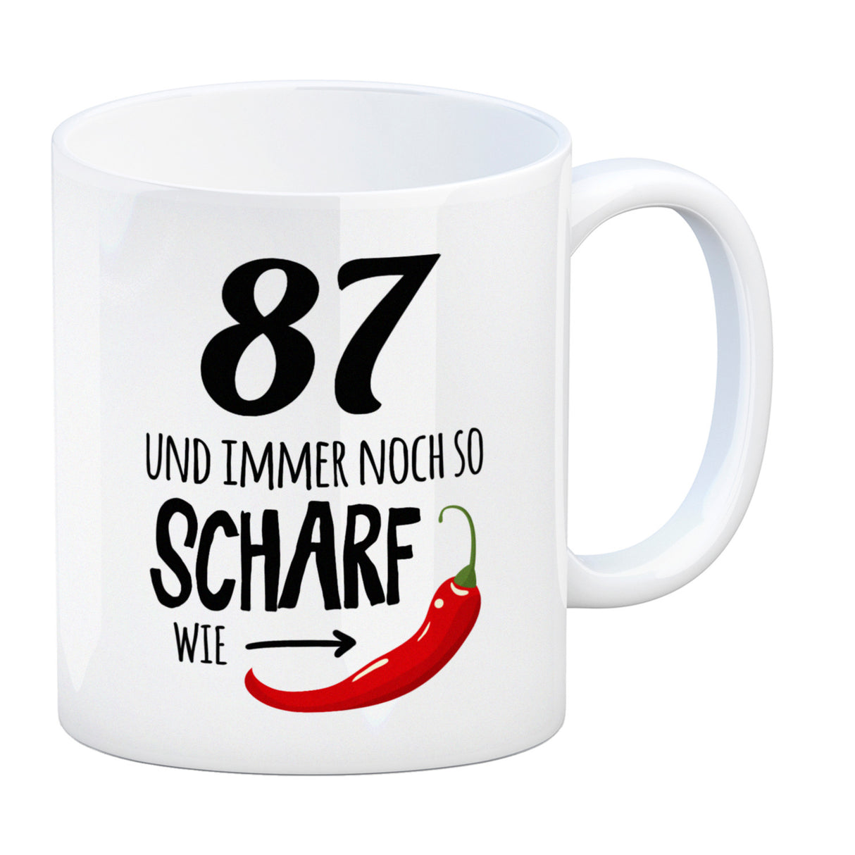 87 und immer noch so scharf wie Chili