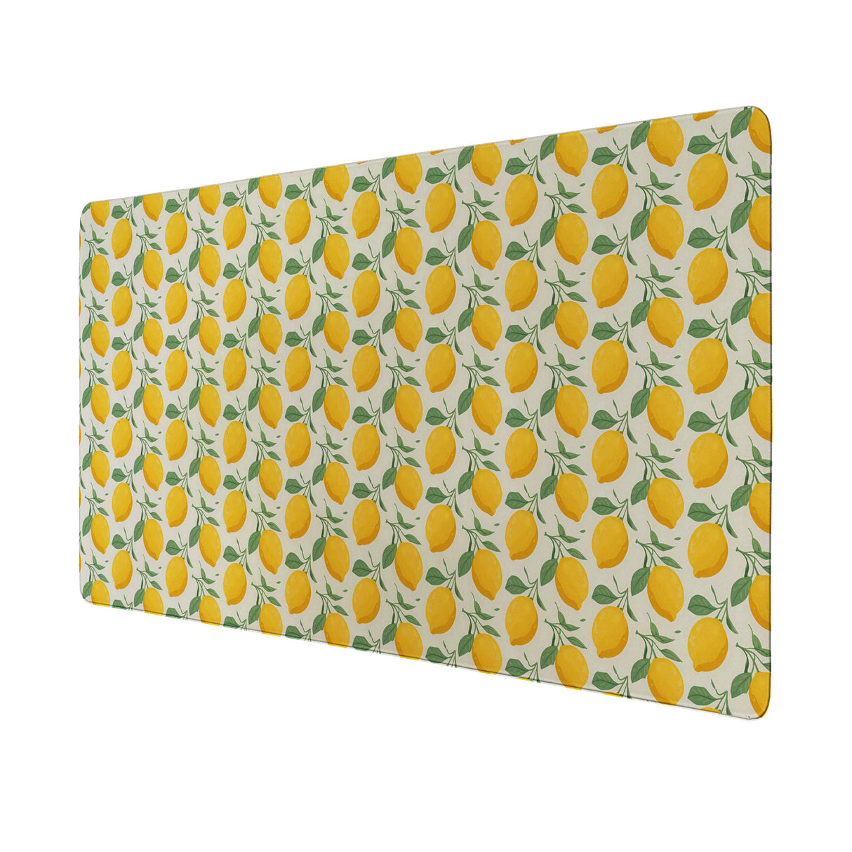 Zitronen Schreibtischunterlage 69x31cm XXL Mauspad