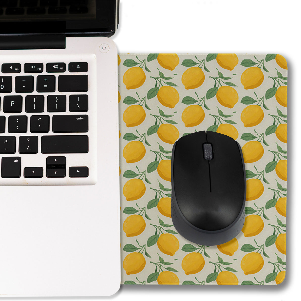 Zitronen Schreibtischunterlage 69x31cm XXL Mauspad