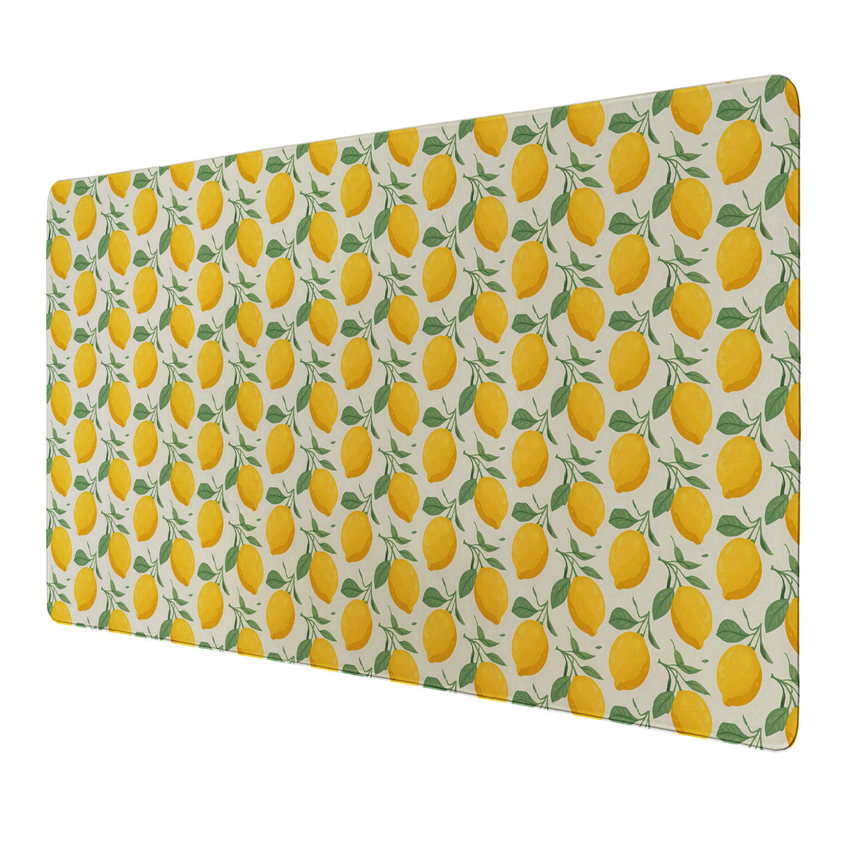 Zitronen Schreibtischunterlage 69x31cm XXL Mauspad