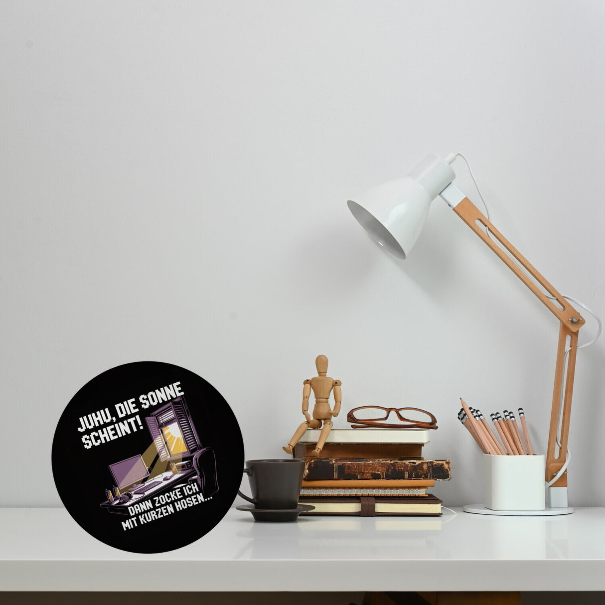 Zocker Magnet - die Sonne scheint! Dann zocke ich mit kurzen Hosen…