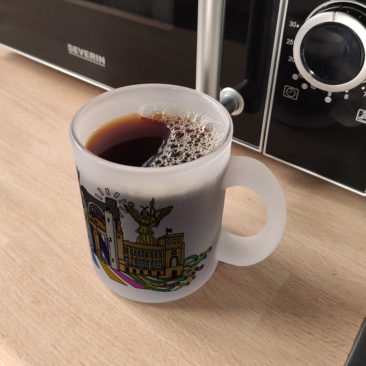 Berlin Wimmelgrafik Kaffeebecher