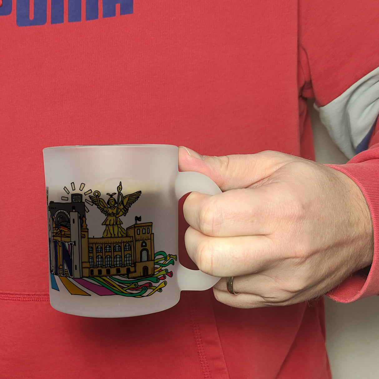 Berlin Wimmelgrafik Kaffeebecher