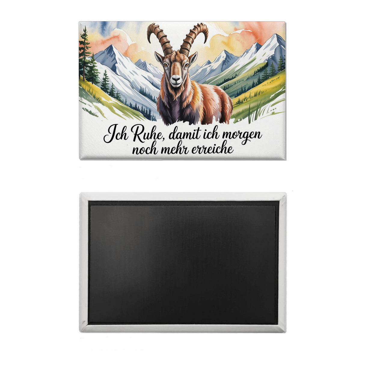 Alpensteinbock Zitat Souvenir Souvenir Magnet