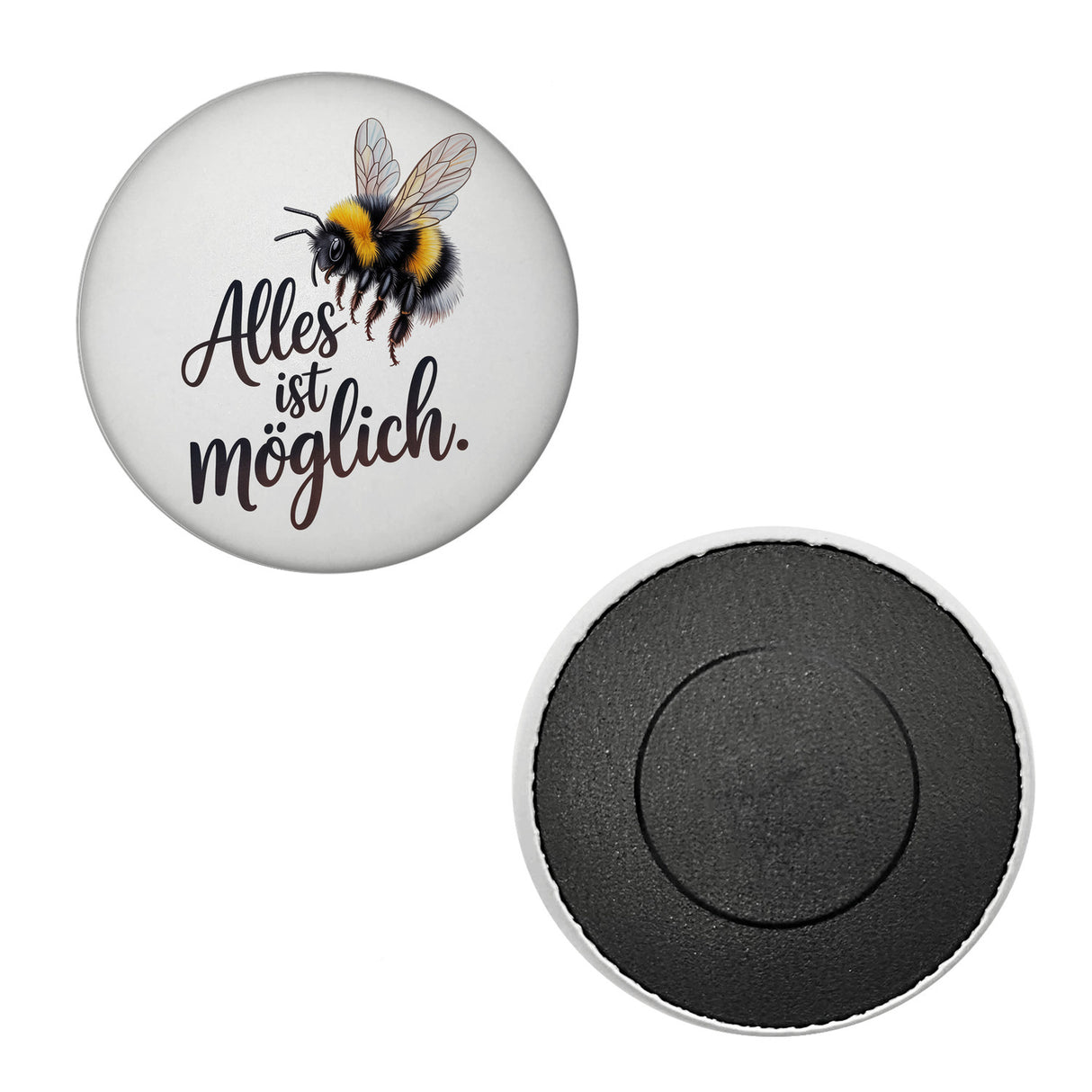 Alles ist möglich Hummel Magnet