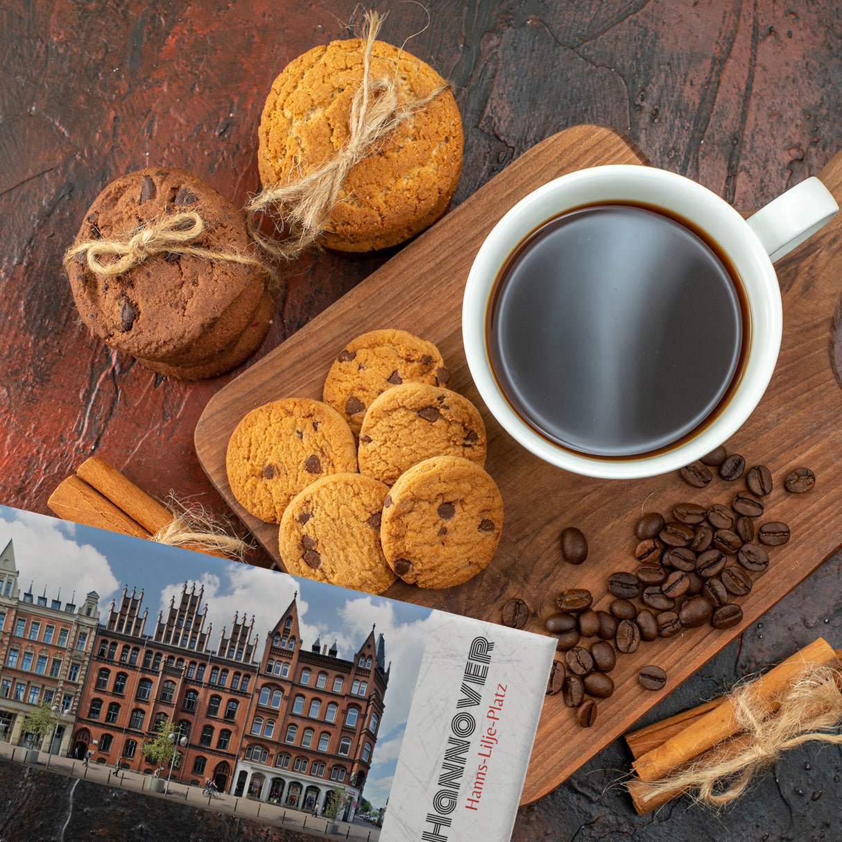 streetline Hannover Hanns-Lilje-Platz Panorama Souvenir Magnet