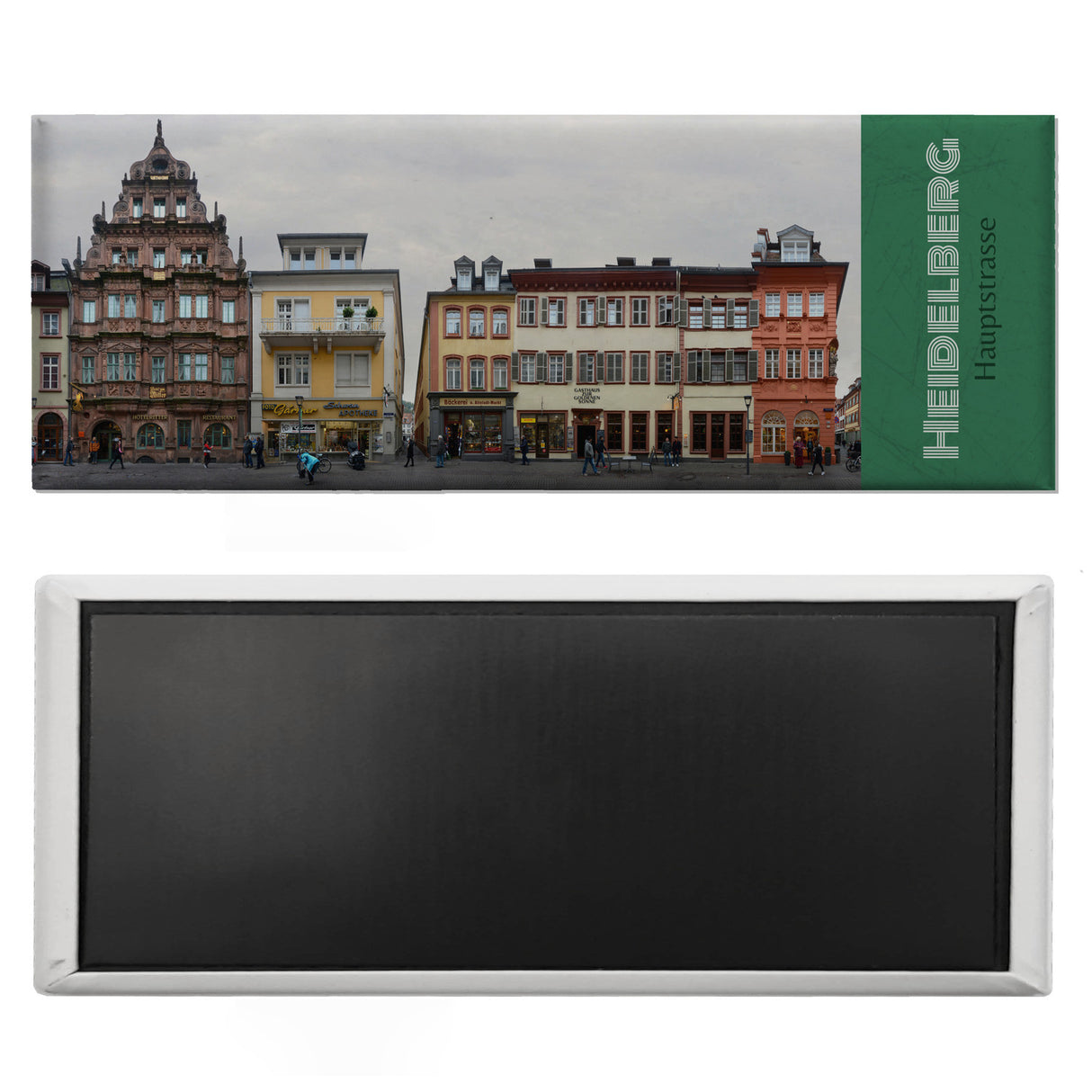 streetline Heidelberg Hauptstrasse Panorama Souvenir Magnet