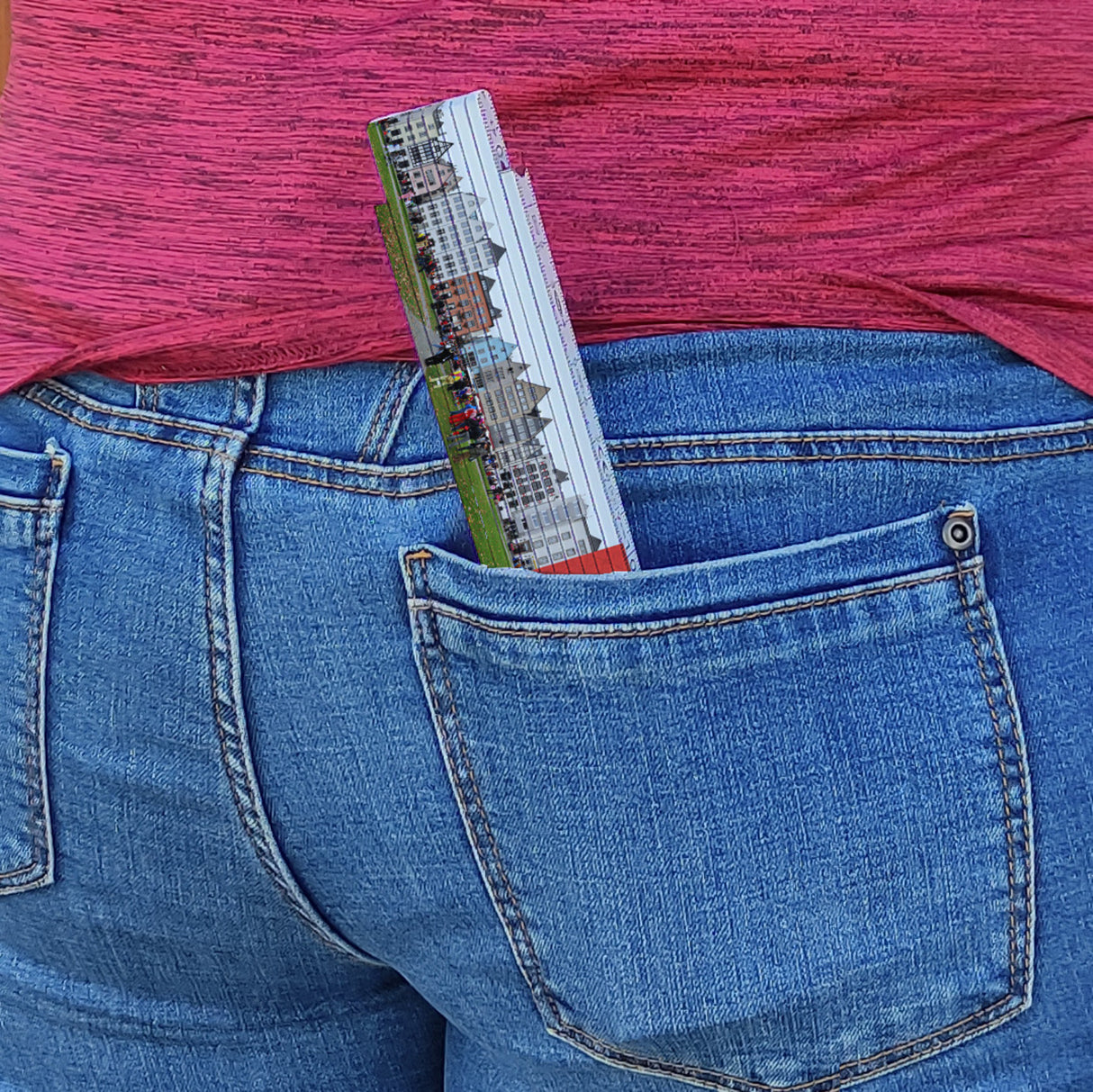 streetline Köln Frankenwerft Meterstab aus Holz