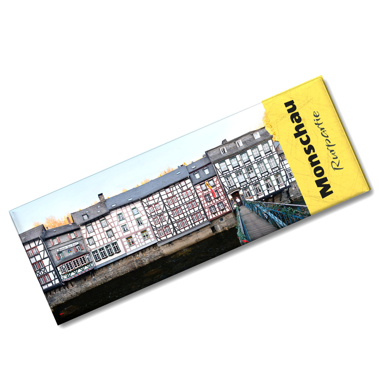 streetline Monschau Rurpartie Panorama Souvenir Magnet