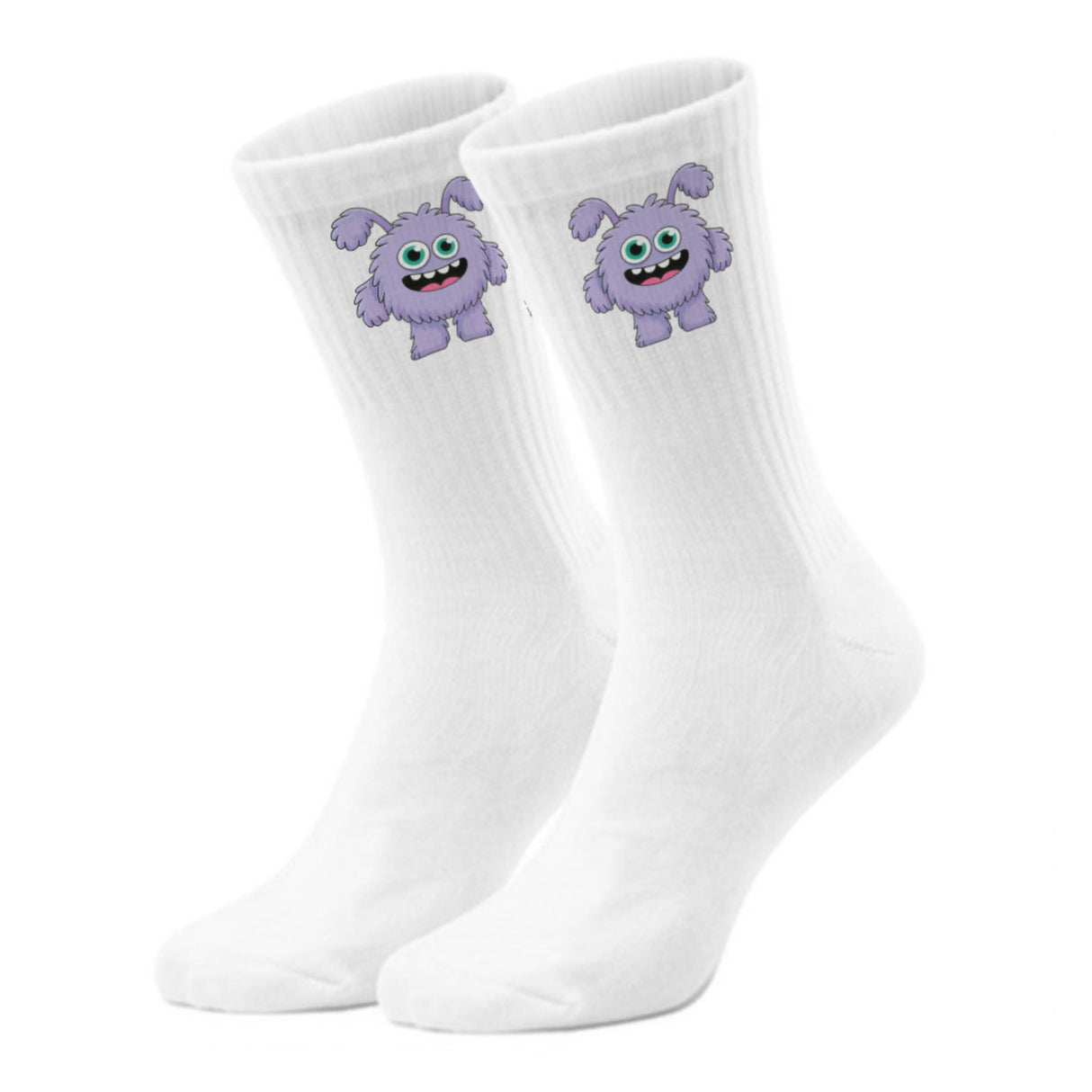 epicsocks Knuddelmonster Lila Monster Socken in 37-41 im Paar