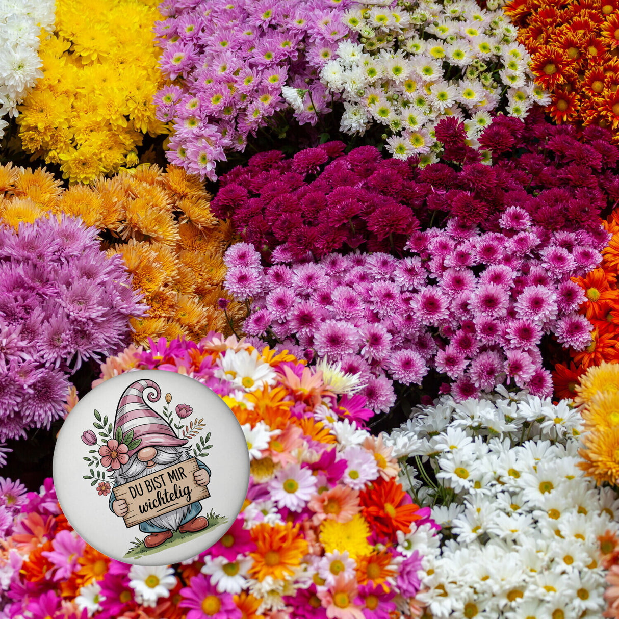 Du bist mir wichtelig Magnet für Pflanzenfreunde und Wichtelfans