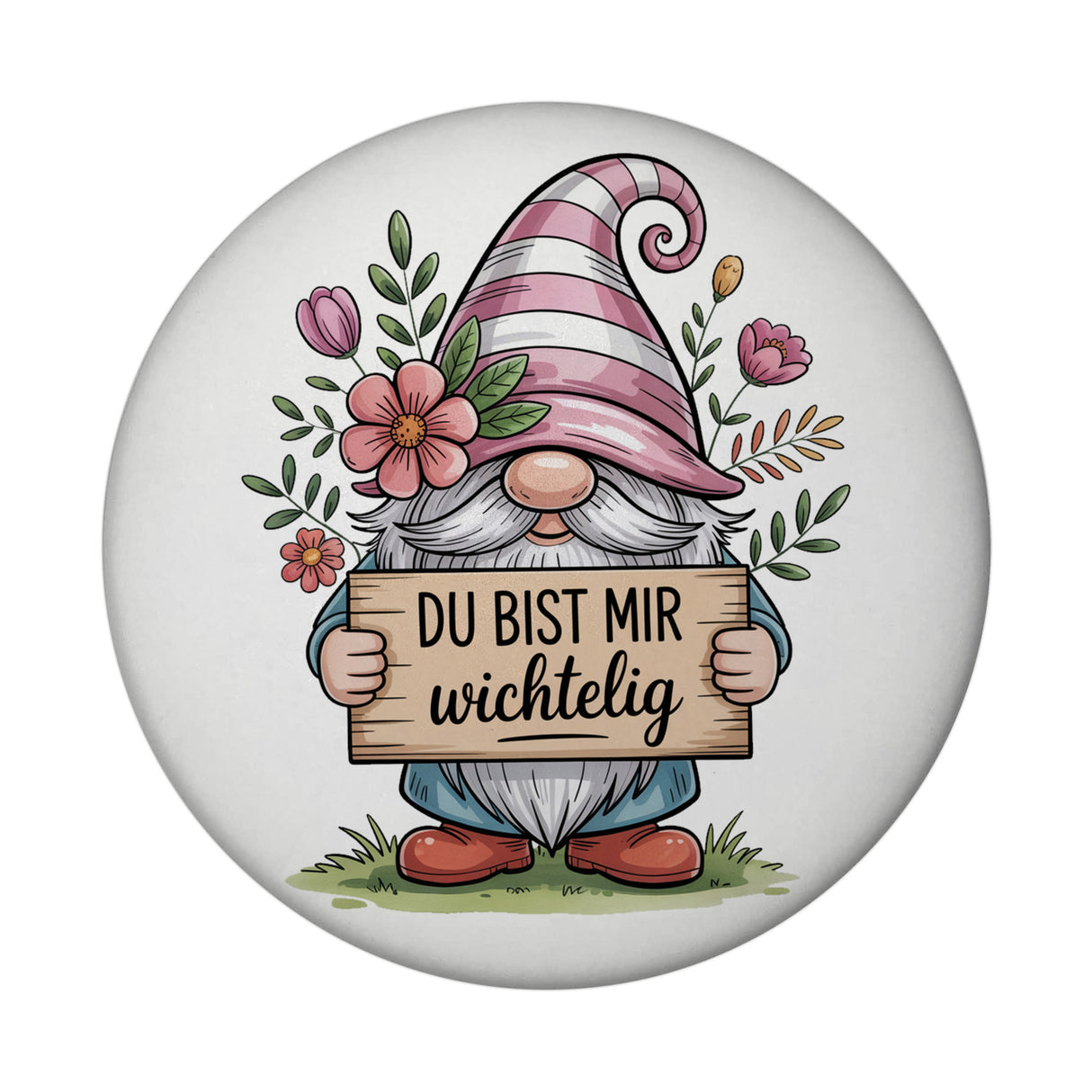 Du bist mir wichtelig Magnet für Pflanzenfreunde und Wichtelfans