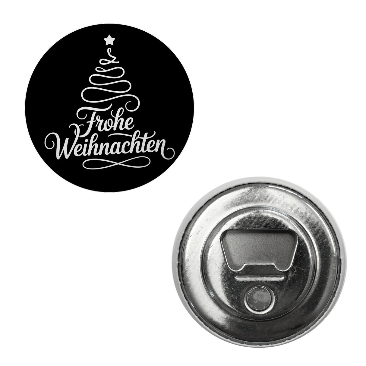 Minimalistischer Weihnachtsbaum Frohe Weihnachten Magnet