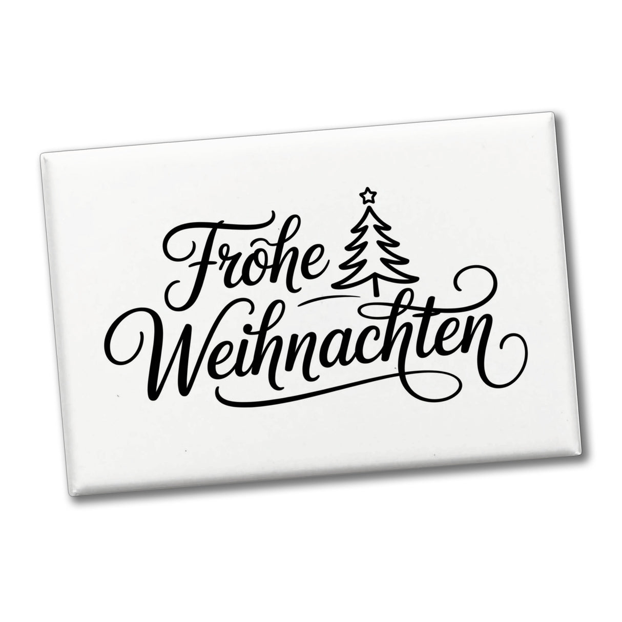Weihnachtsbaum Souvenir Magnet frohe Weihnachten