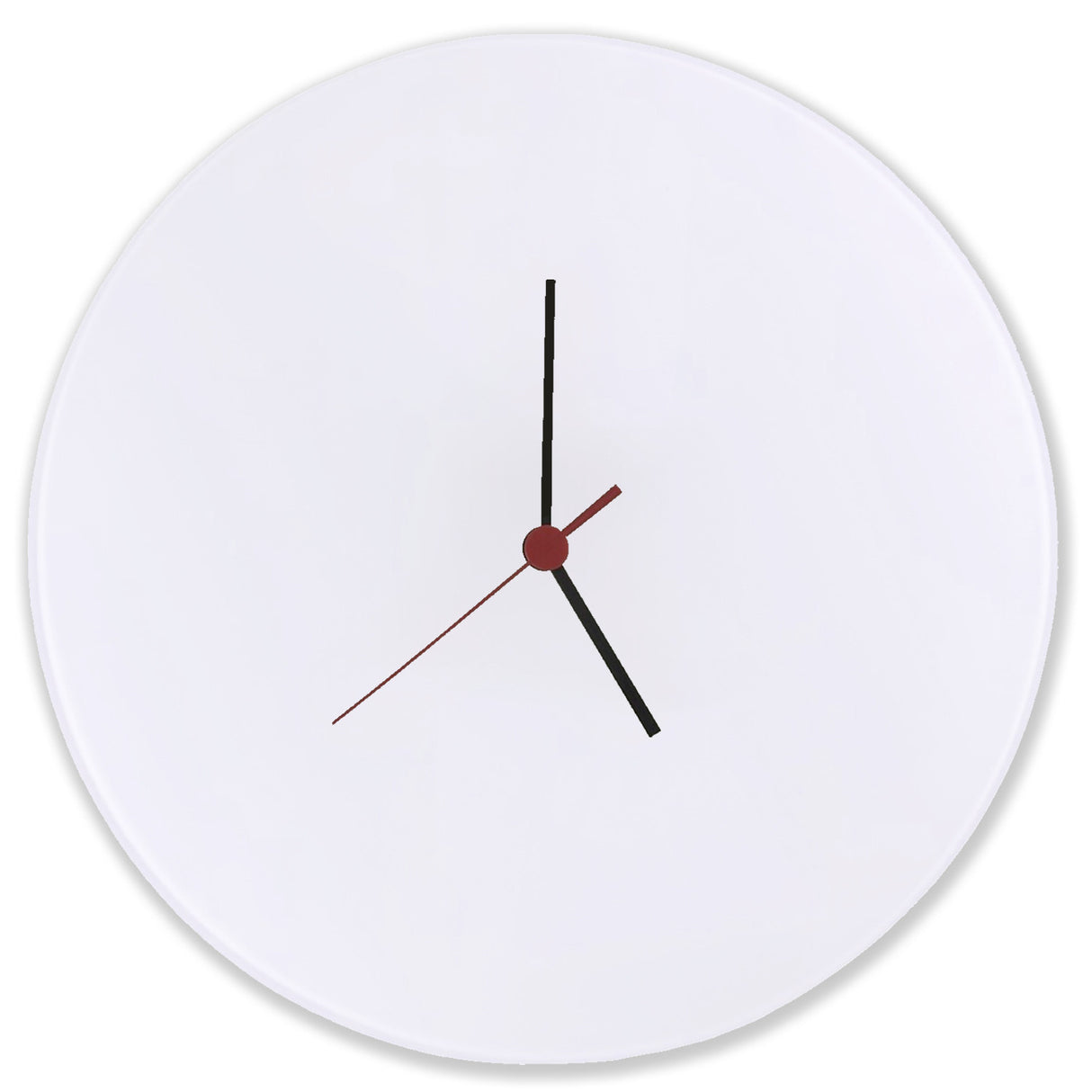 Alpentiere Aquarellstil Wanduhr Tierliebhaber