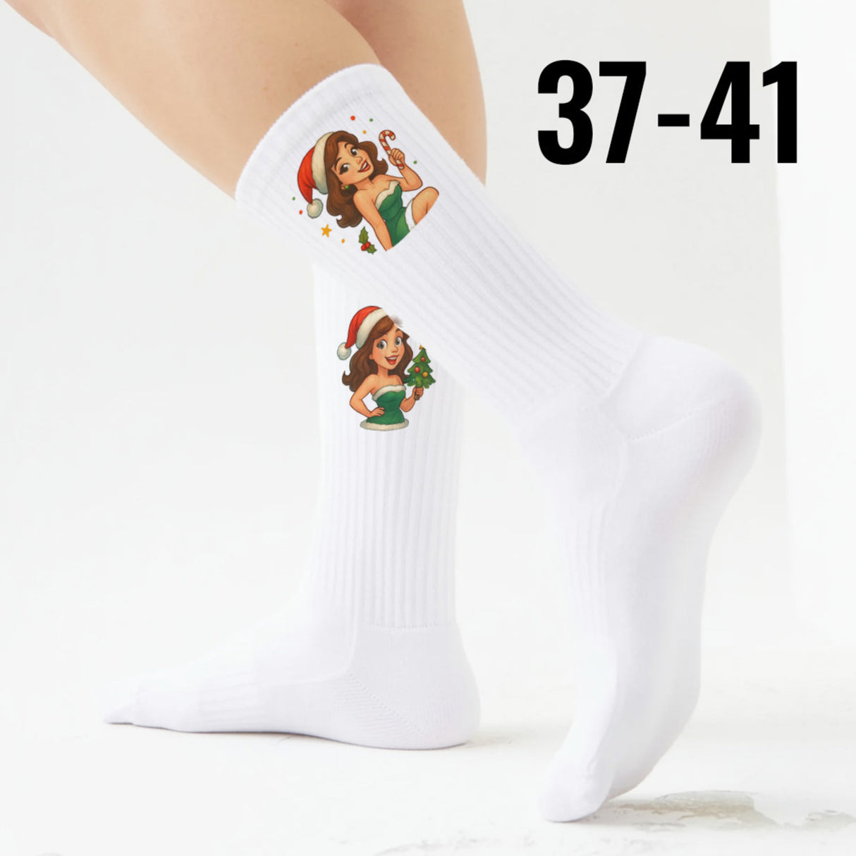 epicsocks Jolly Joy Cheers, Christmas! Socken in 37-41 im Paar