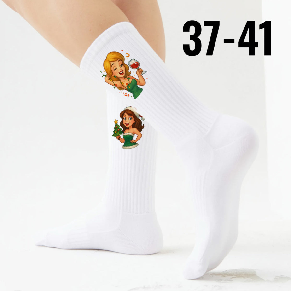epicsocks Jolly Joy Socken in 37-41 im 6er Set in Geschenkdose im 6er Set in Geschenkbox