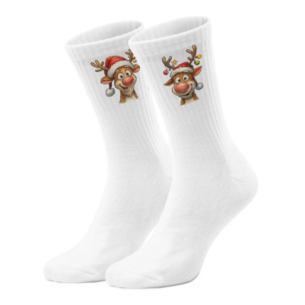 epicsocks Weihnachtsfreude Rentier-Alarm! Socken in 37-41 im Paar