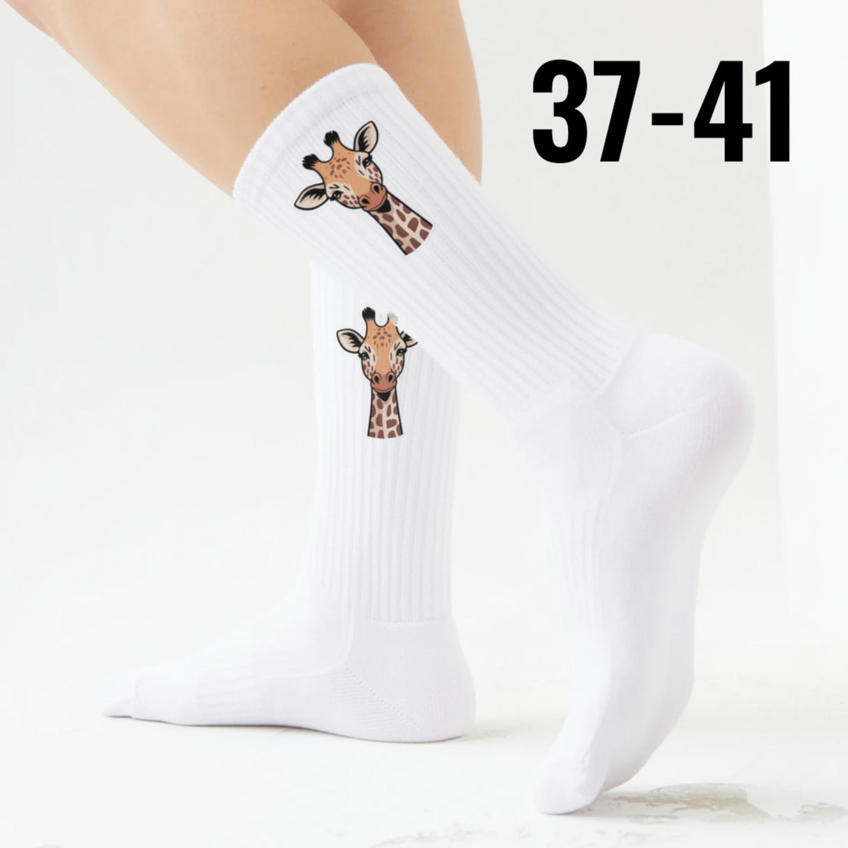 epicsocks Big Six Safari Giraffe Socken in 37-41 im Paar