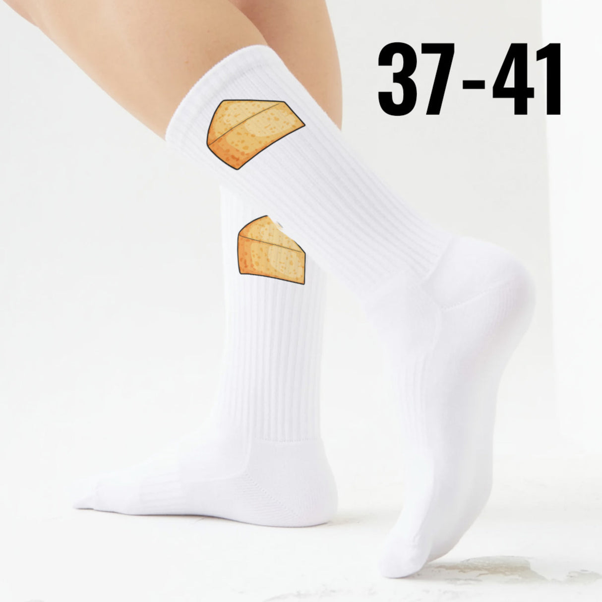 epicsocks Käsefüße Parmesan Käse Socken in 37-41 im Paar