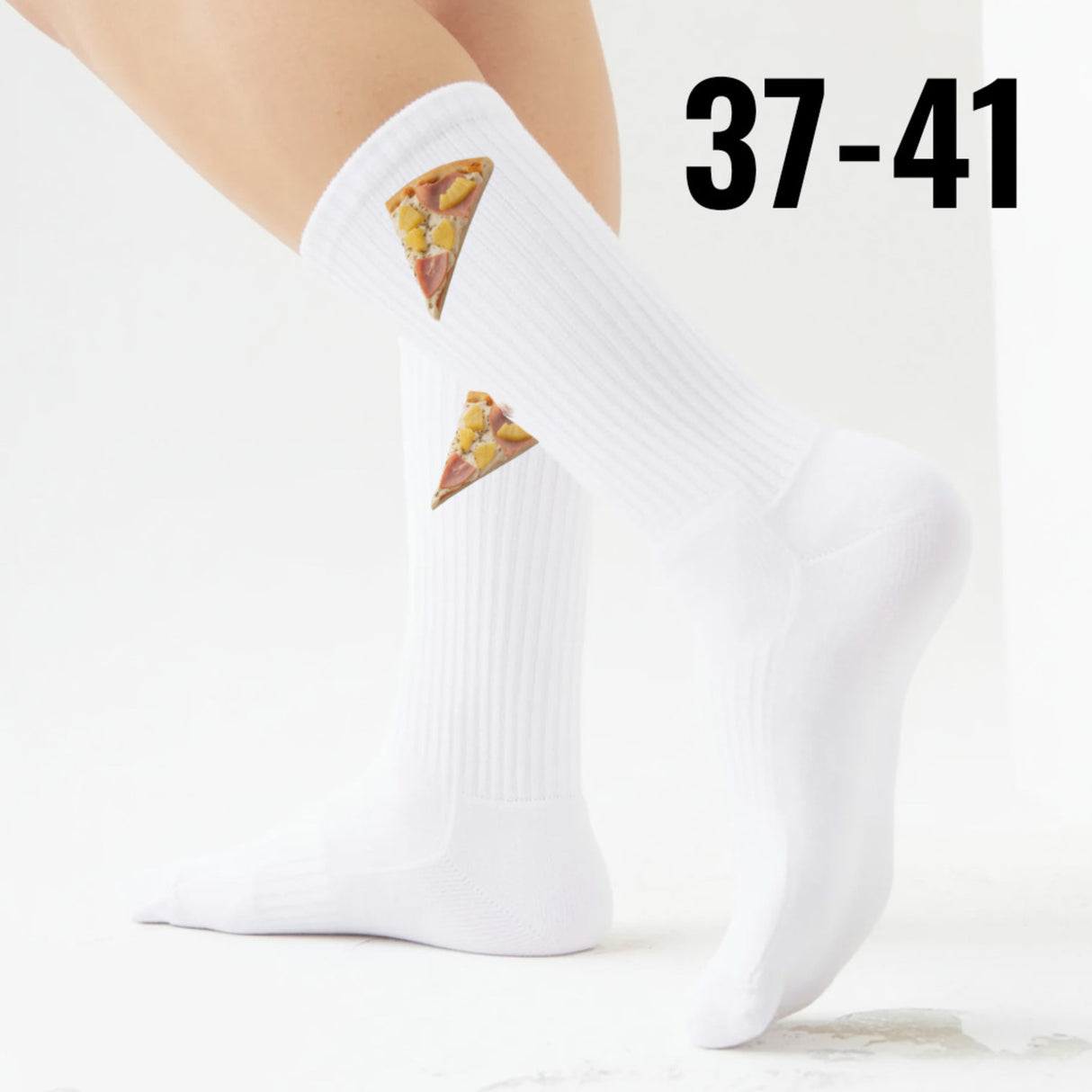 epicsocks Pizza Passion Hawaii Pizza Socken in 37-41 im Paar