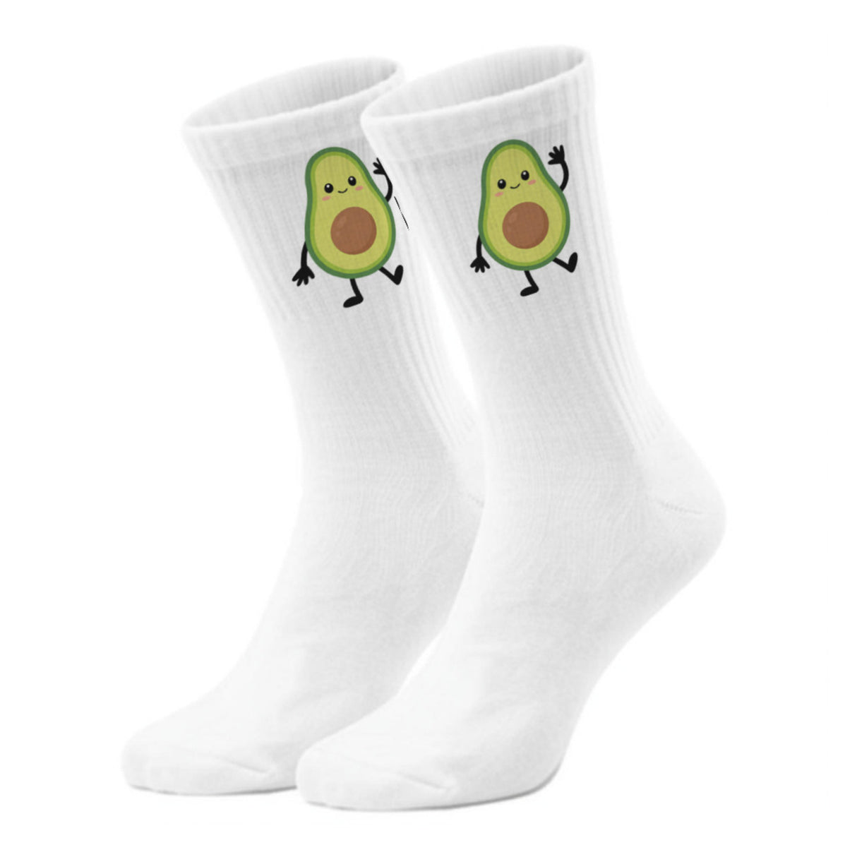 epicsocks Avocado Dreams Winkende Avocado Socken in 37-41 im Paar