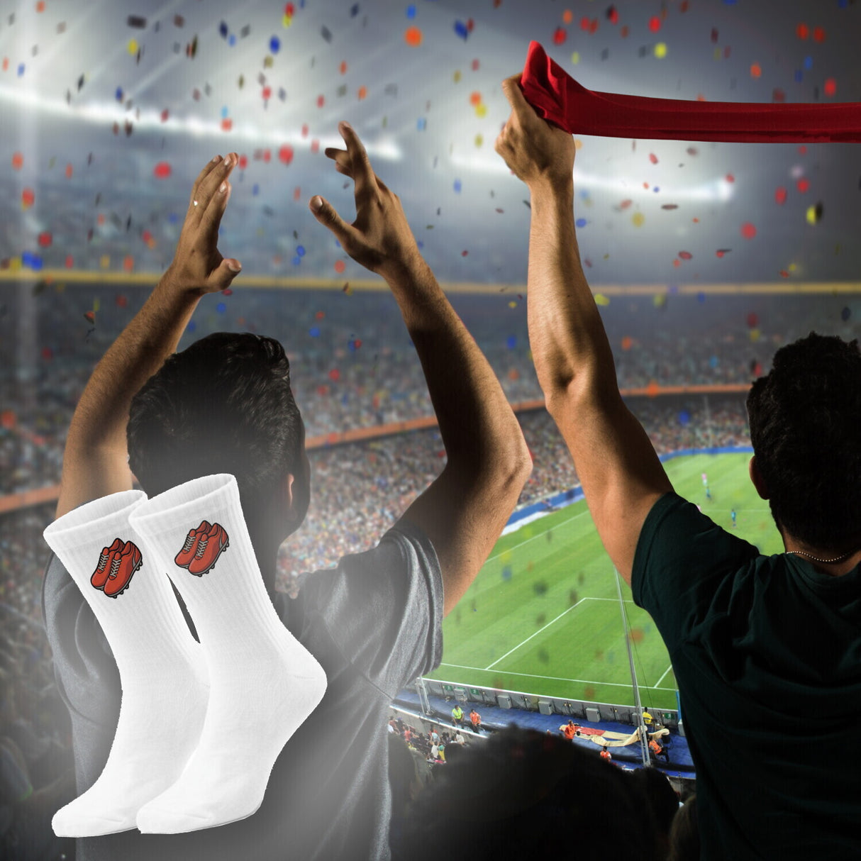 epicsocks Ballzauber Fußballschuhe Socken in 37-41 im Paar