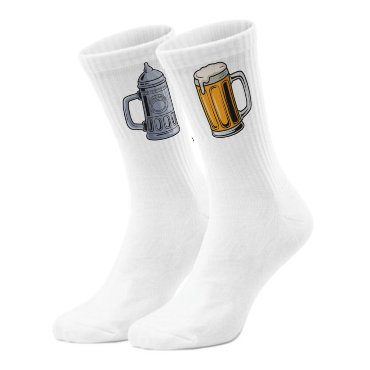 epicsocks Bierlaune Bierkrüge Socken in 37-41 im Paar