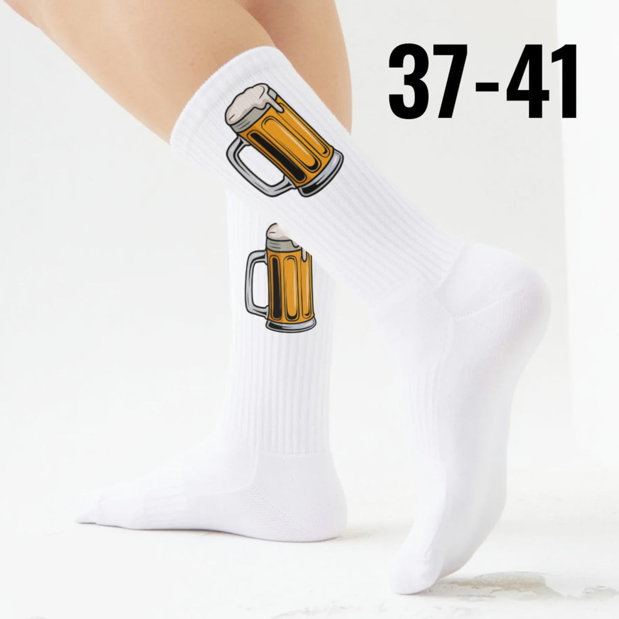 epicsocks Bierlaune Bierkrug Socken in 37-41 im Paar