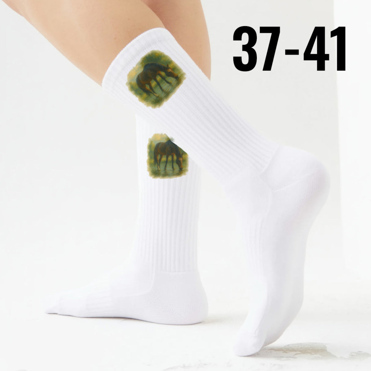 epicsocks Equine Dreams Pferd im Wasser Socken in 37-41 im Paar