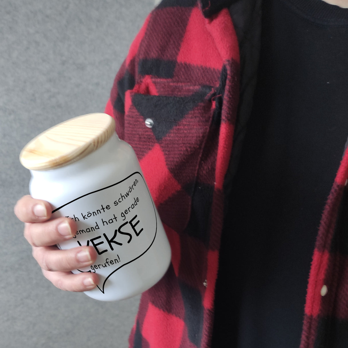 Jemand hat gerade Kekse gerufen! Keksdose für Keksliebhaber