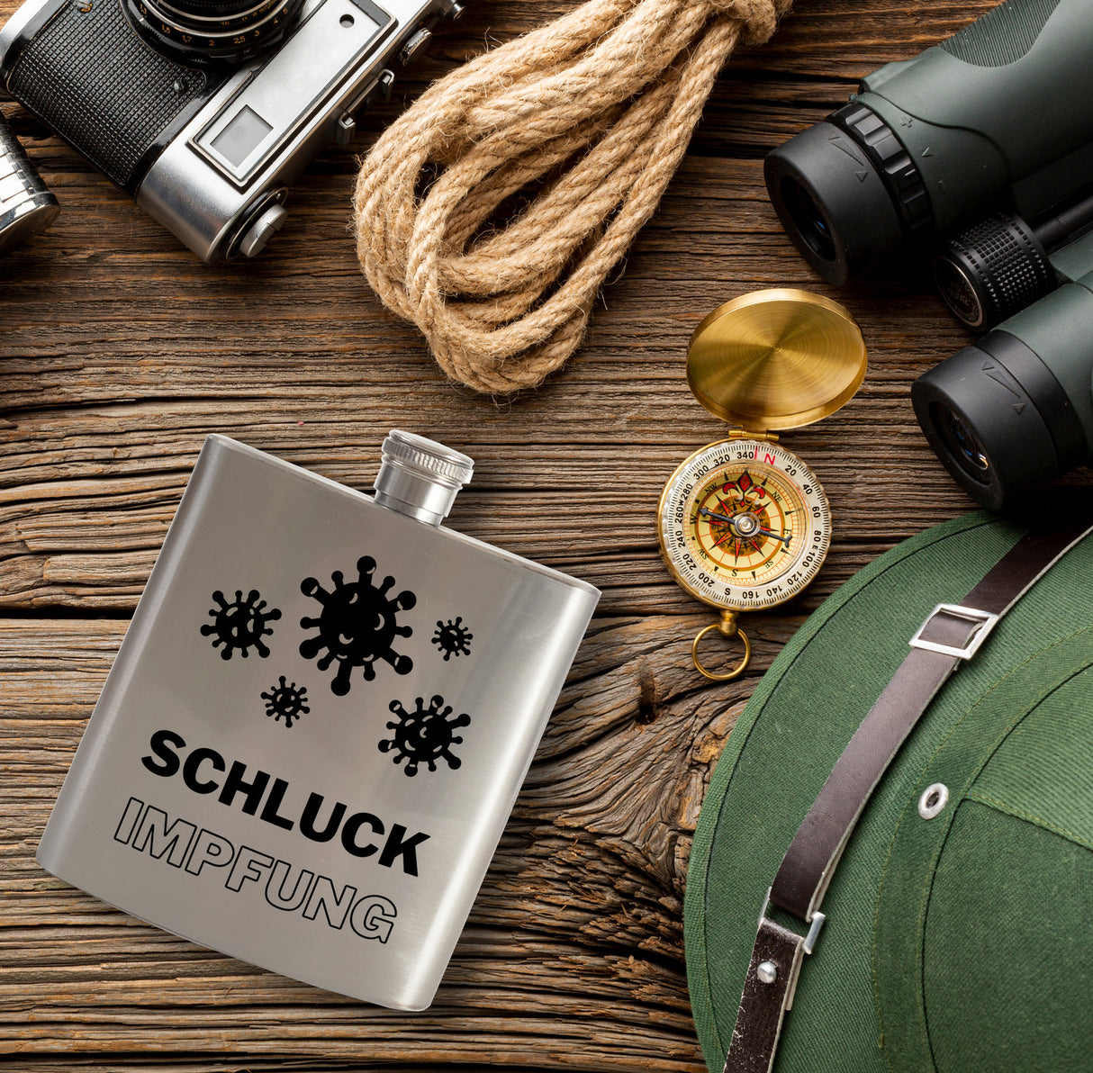 Schluckimpfung Flachmann Virus