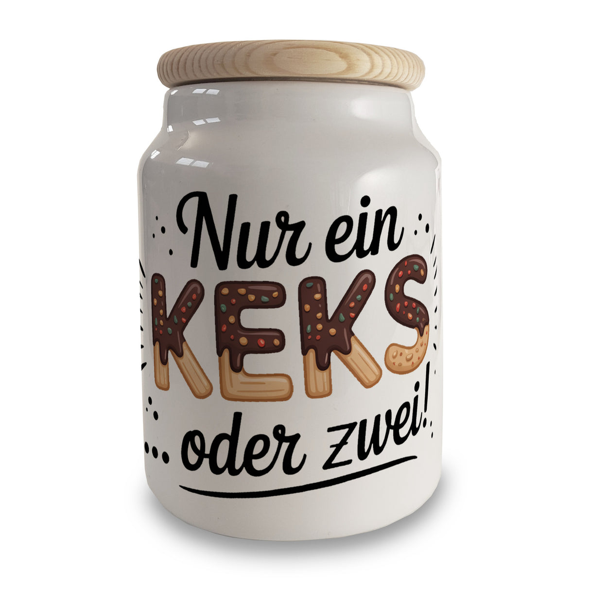 Nur ein KEKS oder Zwei! Keksdose