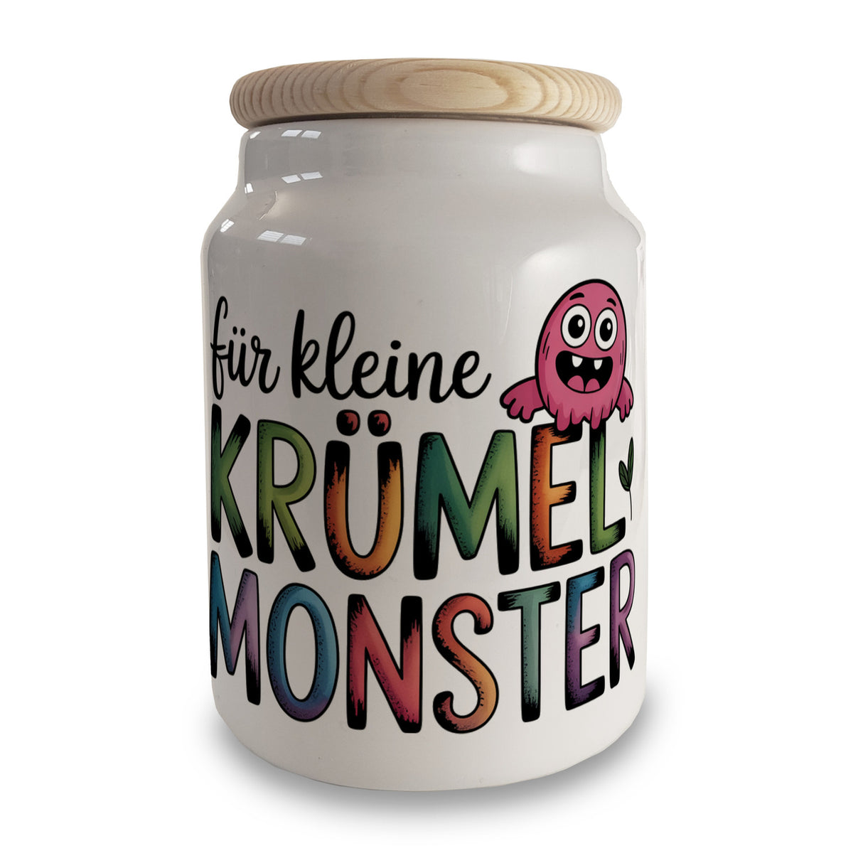 Rosa Monster Keksdose für kleine Krümelmonster