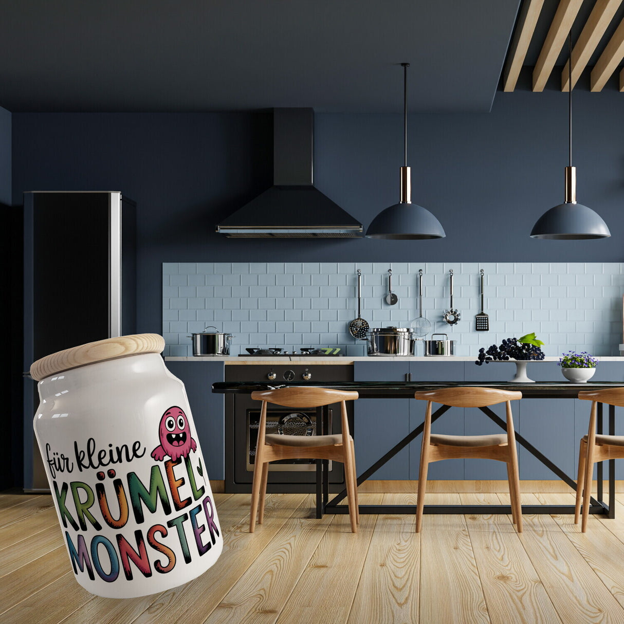 Rosa Monster Keksdose für kleine Krümelmonster