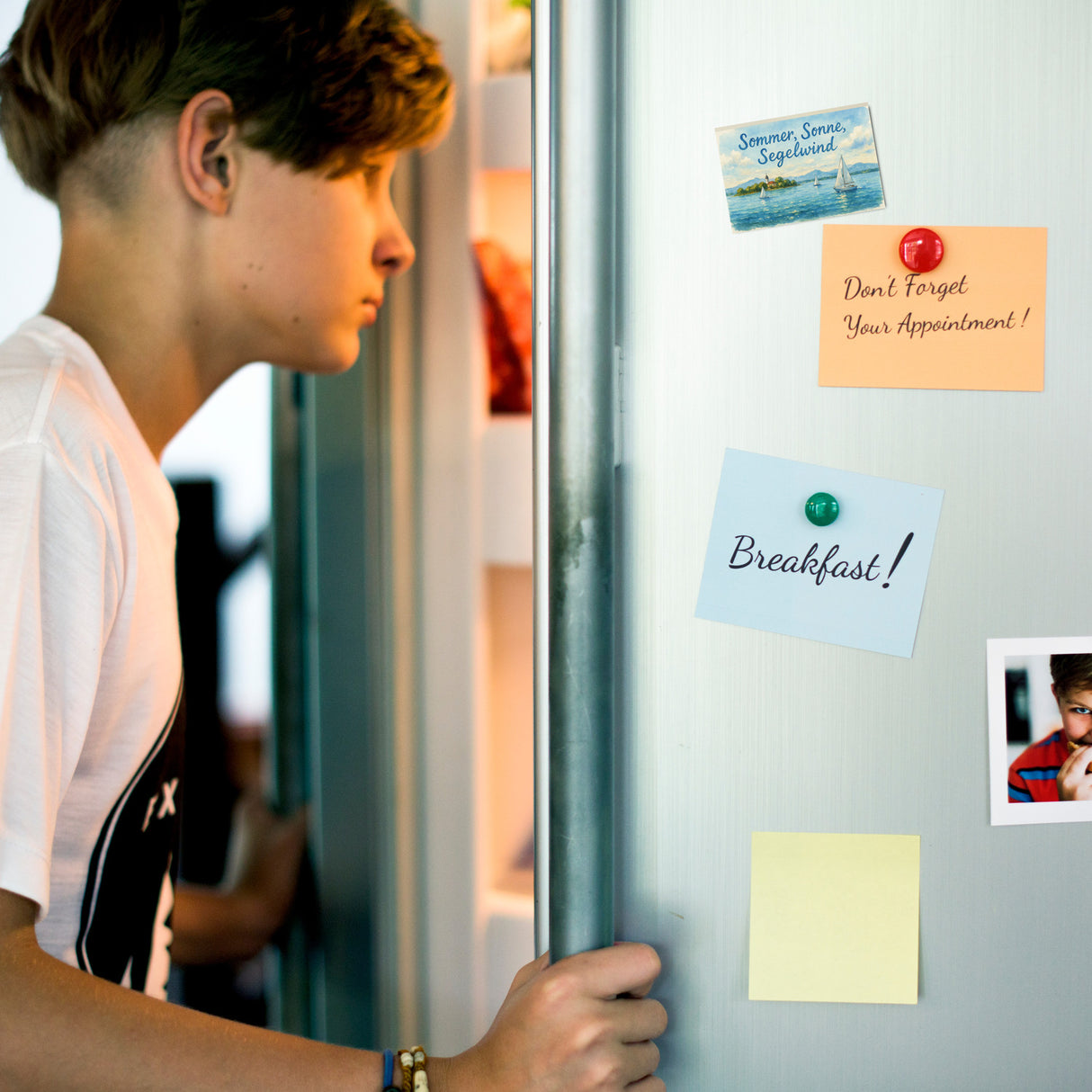 Chiemsee Sommer, Sonne, Segelwind Souvenir Magnet