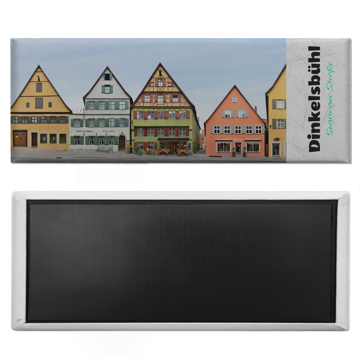 streetline Dinkelsbühl Segringer Straße Panorama Souvenir Magnet